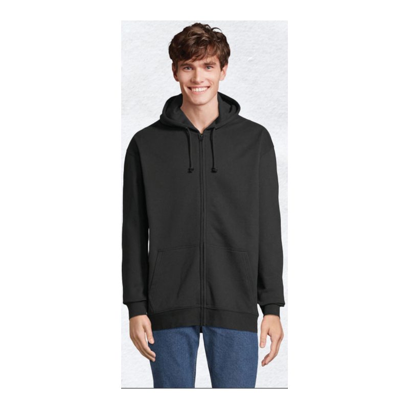 Full-zip hoodie