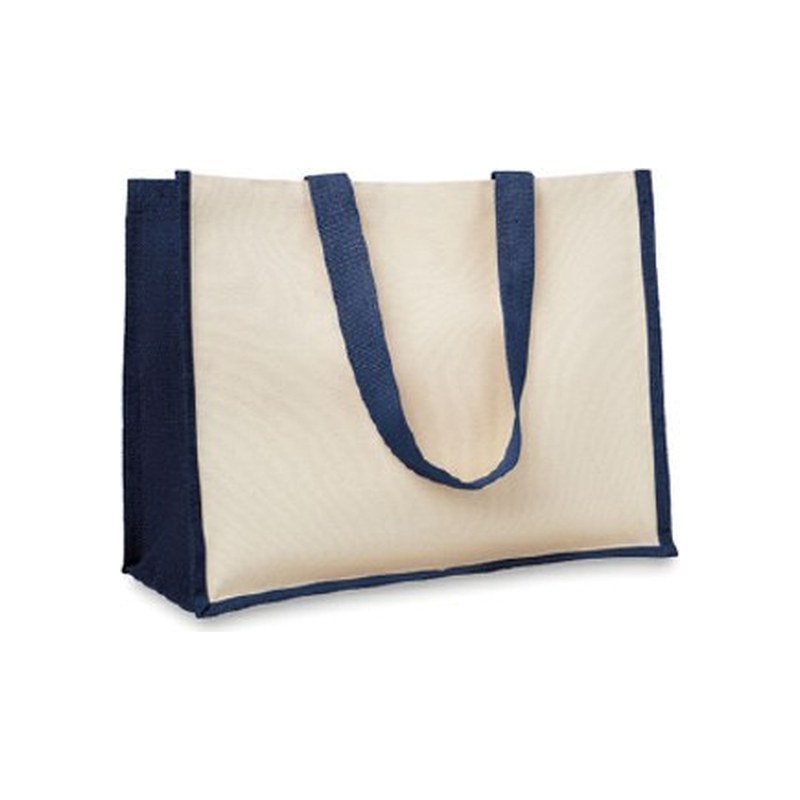 Laminated jute shopping bag