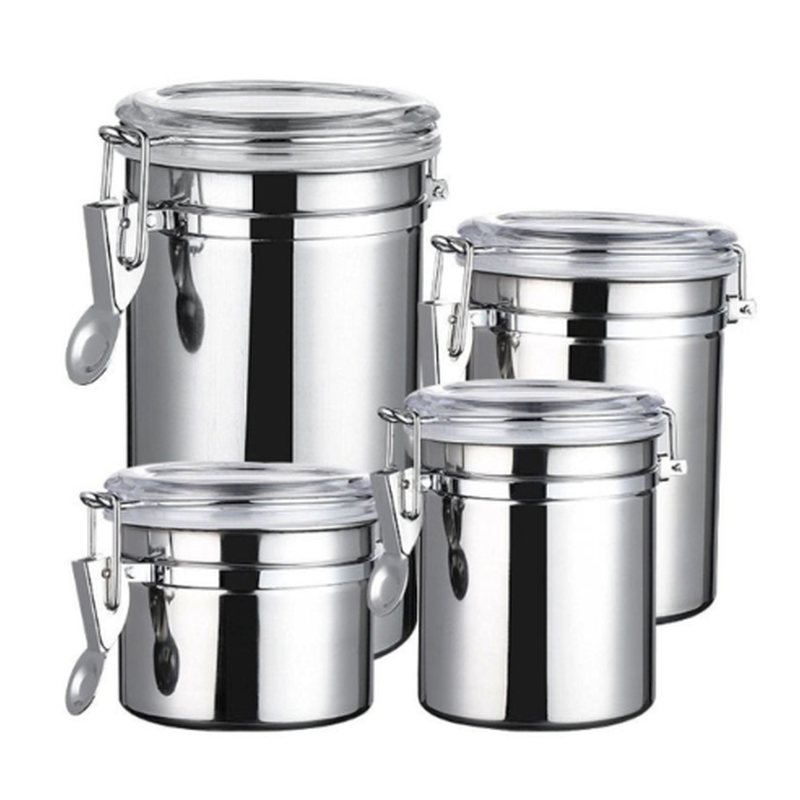 Stainless steel air tight jar